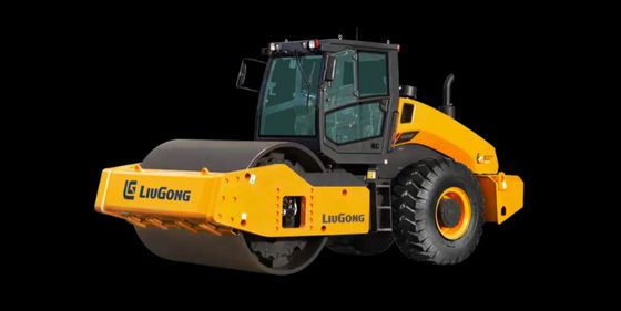 26ton 177kw  Vibratory Single Drum Road Roller 6626E With Attachments
