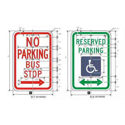 Reflective Speed Limit Signs