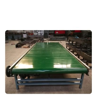 PVC Conveyor Assembly Line Fire Resistant Flat Belt Conveyor