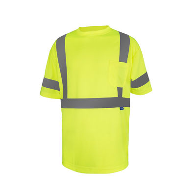 Fluorescent Orange Road Safety Products Safety Hi Vis Long Sleeve Shirts