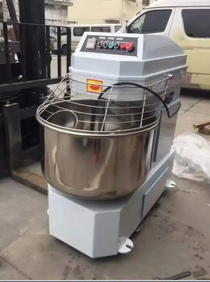 Spiral Bread Dough Mixer 50L 100L Dough Kneading Machine 25 Kg