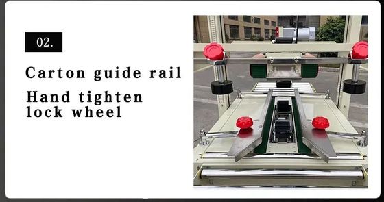 Semi Automatic Industrial Packing Machines 240V Carton Case Sealer