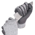 Wear Resistant Road Safety Products Polyester Nitrile Coated Glove
