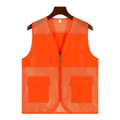 High Visibility Road Safety Products OEM Logo Reflective Safety Vest