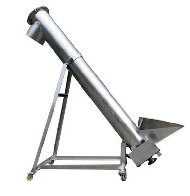 Small Flexible Cement Screw Conveyor Plastic Customized 380V