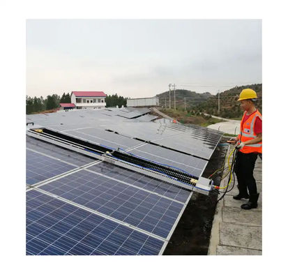 Solar Concentrator Solar Plate Cleaning Machine PV Automatic Cleaner Robot