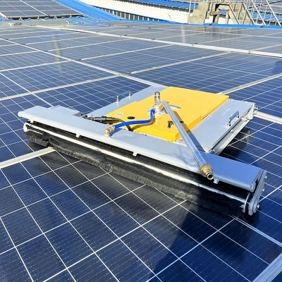Crawler Automatic Solar Plate Washing Machine Wireless Remote Control