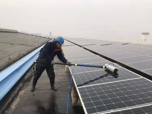 DC 24v Solar Panel Washing Machine Electric Customized For PV Panels