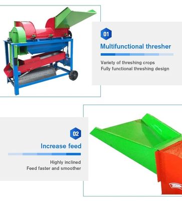 Multi Functional Agricultural Farm Machinery Diesel Agriculture Thresher Machine