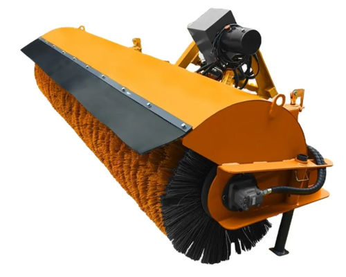 Wear Resistant Cleaning Equipment Machines Crawler Loader Snow Power Sweeper