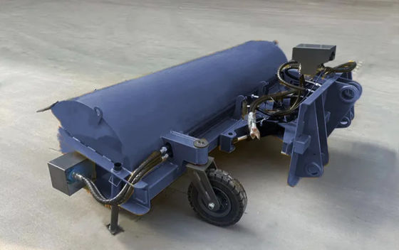 Wear Resistant Cleaning Equipment Machines Crawler Loader Snow Power Sweeper