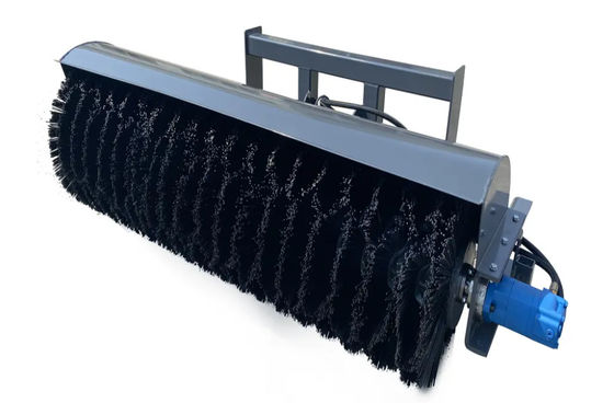 Customization Skid Steer Rotary Broom Municipal 10mm Steel Frame