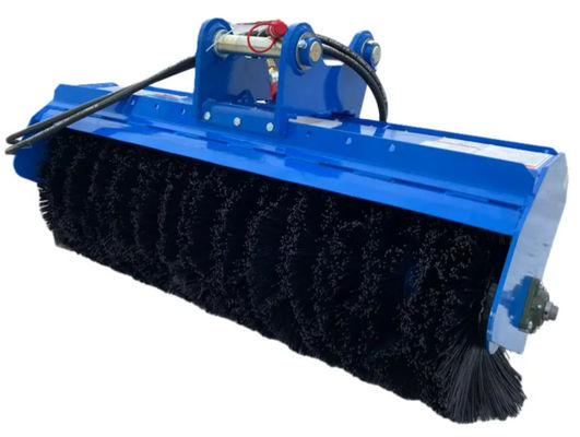 Excavator Sweeper 48 Inch Angle Broom Attachment Skid Steer Loader
