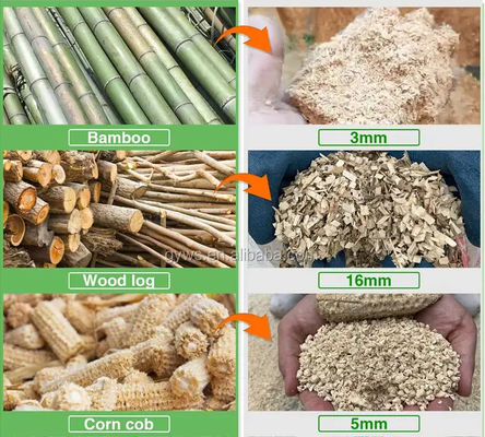 Mini Garden Wood Shredder Industrial Sawdust Crusher Machine