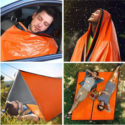 Outdoor Camping Survival Sleeping Bag Emergency Rescue Blanket Reusable