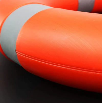 OEM Emergency Rescue Equipment Life Buoy Rings With Fluorescent Reflective Strip