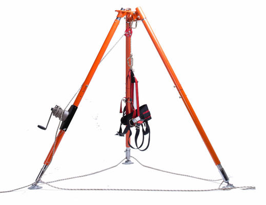 Fire Fighting Emergency Rescue Equipment Aluminum Rescue Tripod