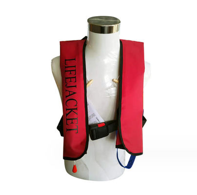 Portable Hanging Neck Inflatable Life Jacket TPU Nylon Auto Inflate Life Jacket