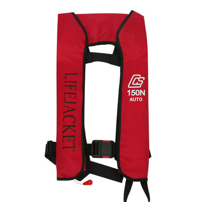 Portable Hanging Neck Inflatable Life Jacket TPU Nylon Auto Inflate Life Jacket
