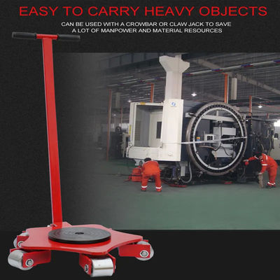 Rotating Transport Cargo Trolley Multi Purpose Dolly Roller With Carry Handles For Moving Equipment Machine Skate Mover