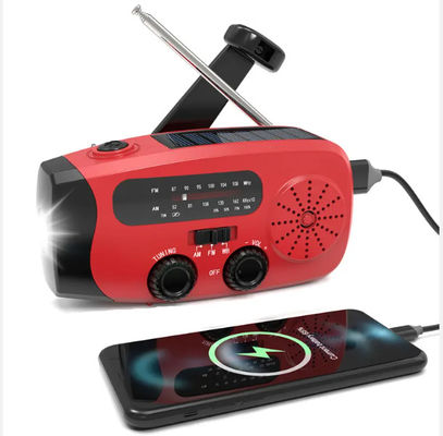 Portable Solar Weather Radio Emergency Earthquake Flashlight