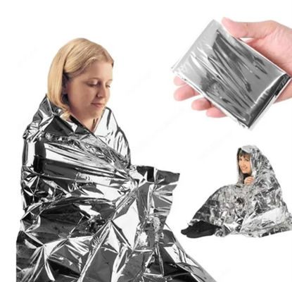 Survival Waterproof Aluminum Foil Blanket Emergency For First Aid