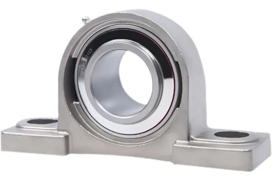 P5 Zinc Alloy 8mm Sealed Pillow Blocks Round Flange Bearing ROHS Certificate
