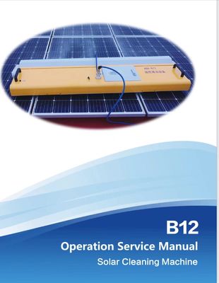 Portable Solar Panel Cleaning Robot