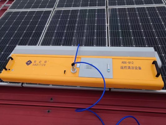 Portable Solar Panel Cleaning Robot