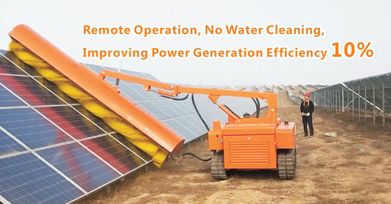 A22 Solar Panel Washing Machine Remote Operation No Water Cleaning Robot
