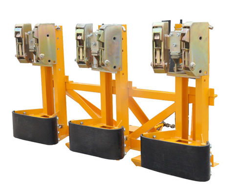 Forklift Attachment Oil Drum Clamp Heavy Duty Forklift Drum Grab OEM