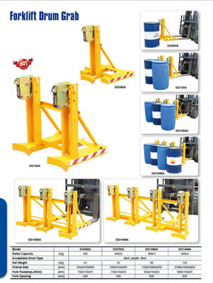 Forklift Oil Drum Clamp