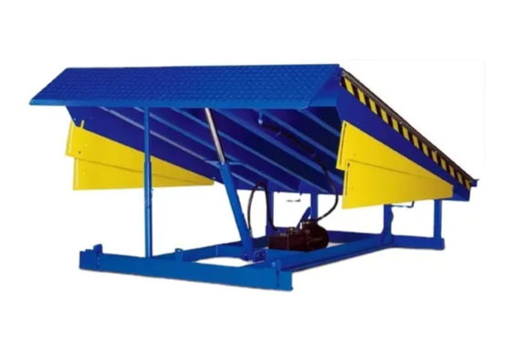 CE Logistics Machines Forklift Working Platform Electric Dock Leveler For Warehouse