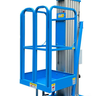 Aluminum Alloy Mobile Lifting Platform Electro Hydraulic CE Certificate