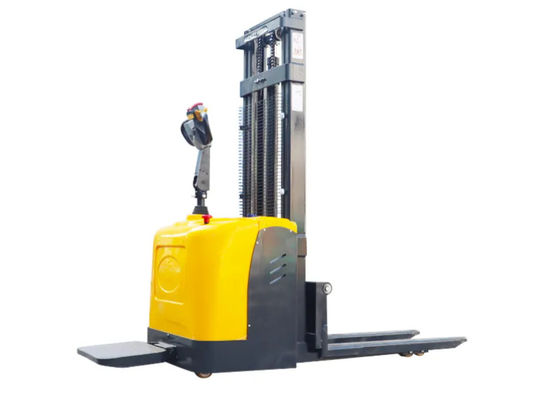 Portable Semi Electric Pallet Stacker Manual Lifter Electric Stacker Truck