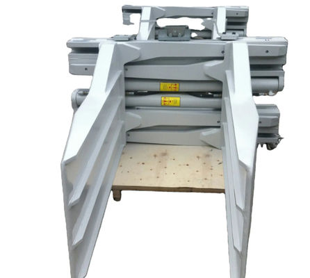 Heavy Duty Forklift Attachment Sideshifting Revolving Forklift Bale Clamp