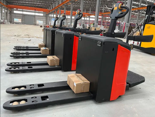 48v Logistics Machines Full Electric Lithium Battery Pallet Jack