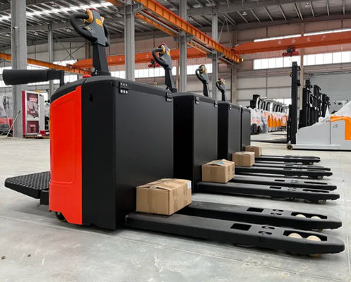 48v Logistics Machines Full Electric Lithium Battery Pallet Jack