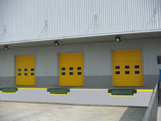 220V Logistics Machines Stationary Loading Dock Ramps Custom