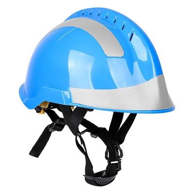Light Weight Rescue Equipment Fire Helmet With Flashlight