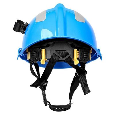 Light Weight Rescue Equipment Fire Helmet With Flashlight