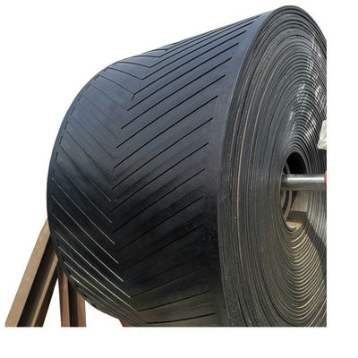 High Angle Rubber Conveyor Belt Not Easy to Break and High Strength and Thickening