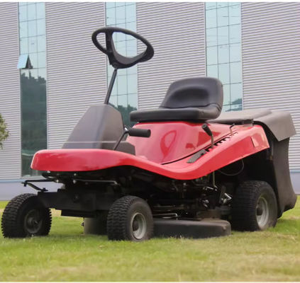 Electric Starting Mower 432cc 170L High Capacity  Riding Mower Lawn Tractor