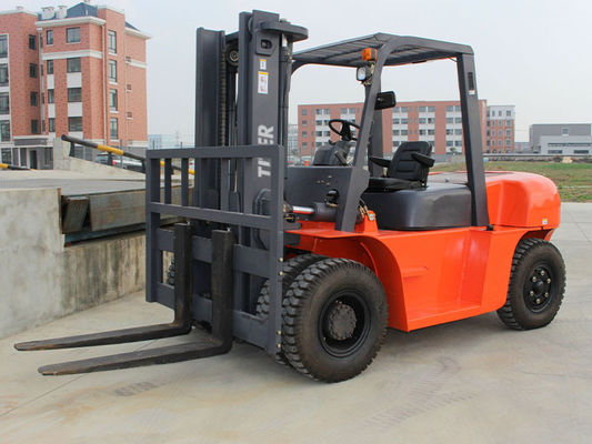 7T Diesel Forklift Truck ISUZU 6BG1-02 Engine Diesel Off-Road Forklift Hydraulic Forklift