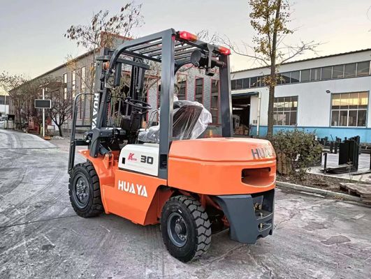 XINCHAI 490  Engine 3T Diesel Forklift CPC30 37kw 3000-7000mm Lifting Height