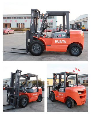 XINCHAI 498(4C6) Engine 5T Diesel Forklift CPC50 65kw 3000-7000mm Lifting Height