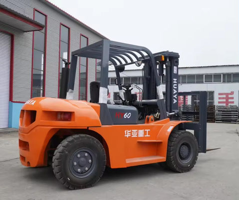 XICHAI  4DF3 Engine 6T Diesel Forklift CPC60 85kw 3000-7000mm Lifting Height