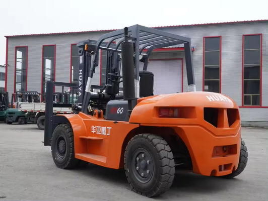 XICHAI  4DF3 Engine 6T Diesel Forklift CPC60 85kw 3000-7000mm Lifting Height