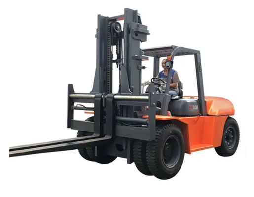 Diesel 10 Ton CPC100 Hydraulic Diesel Forklift With EPA/Euro5