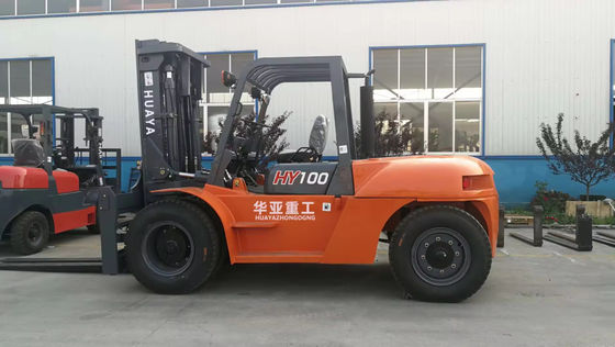 Diesel 10 Ton CPC100 Hydraulic Diesel Forklift With EPA/Euro5